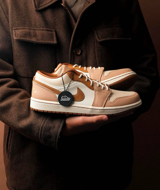 Air Jordan 1 Low Hemp Light British Tan