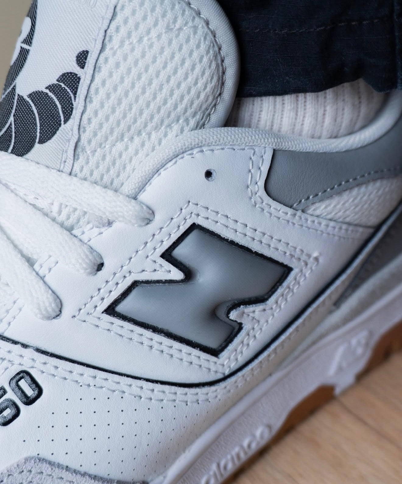 NB Balance 550 White Slate Grey