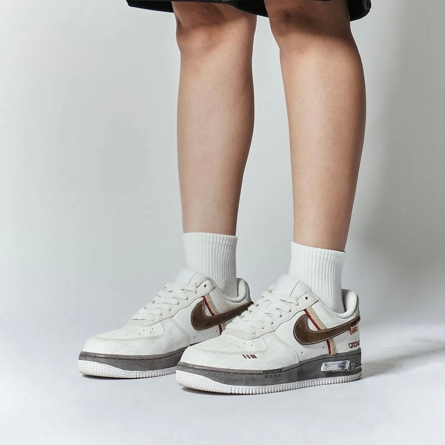 Airforce 1 Low Fog Wrapped x Panda Prank