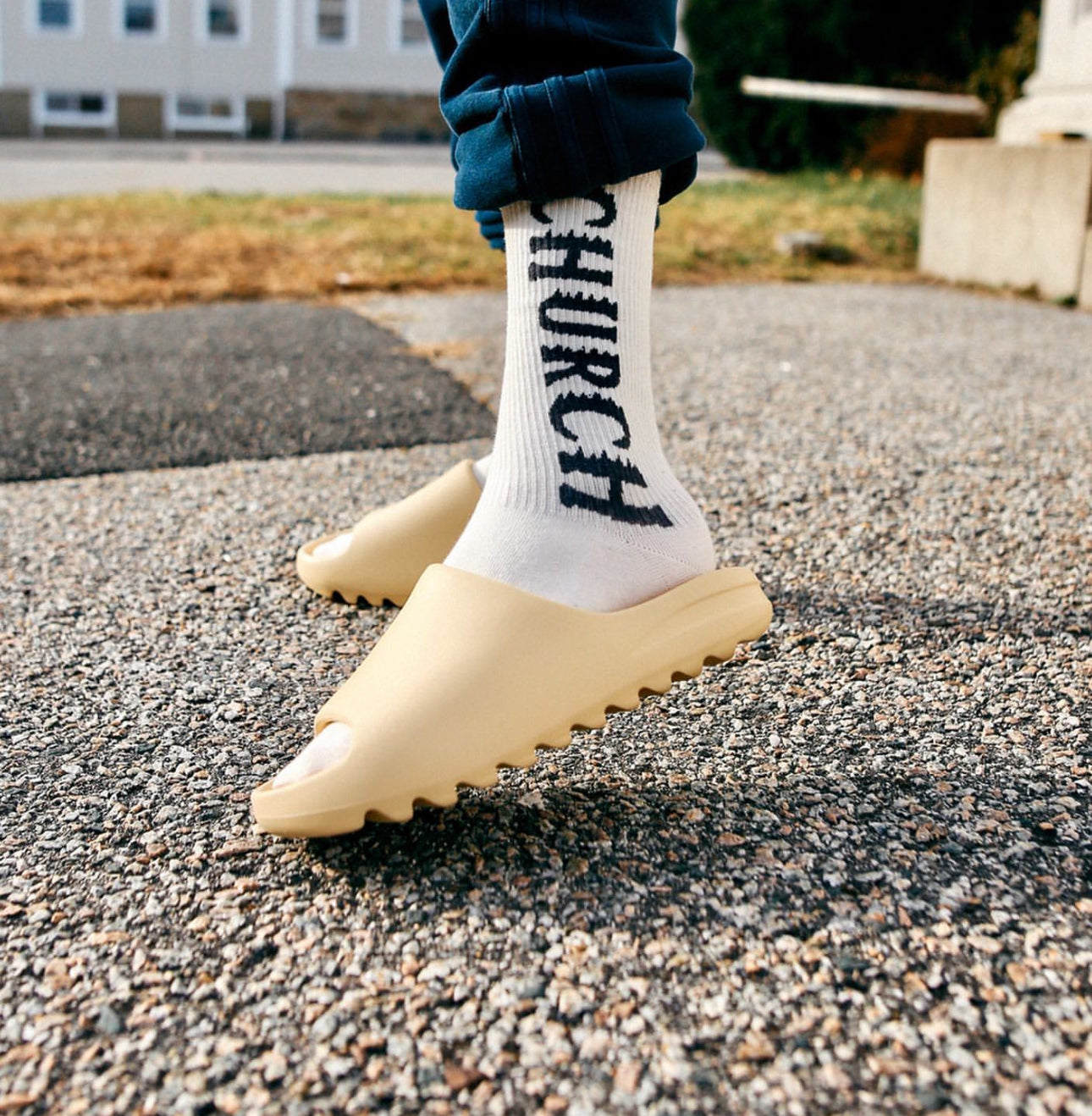 Yeezy Slides - Desert Sand