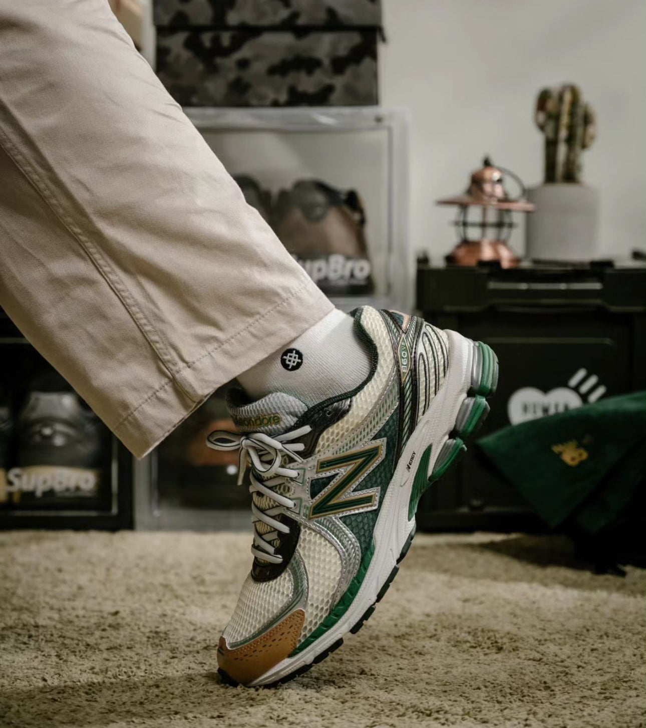 New Balance 860v2 Aime Leon Dore Green