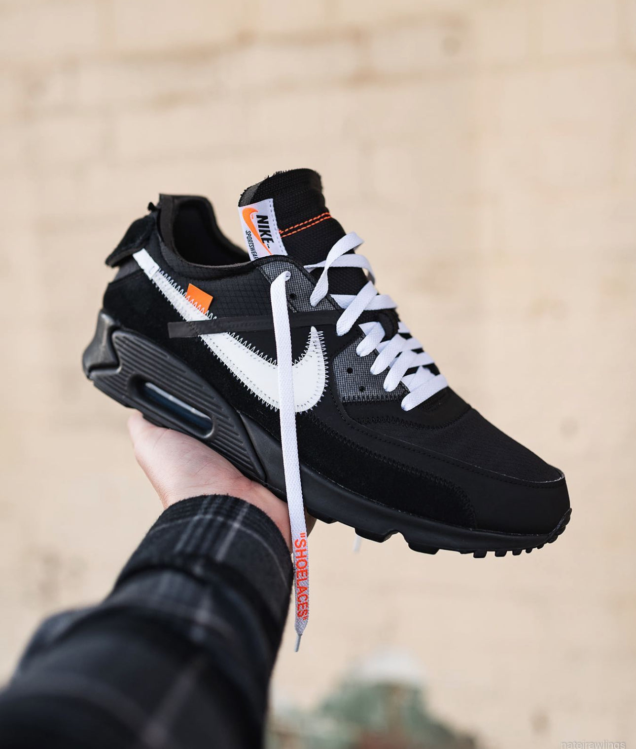 Airmax 90 x Off White “ Black “