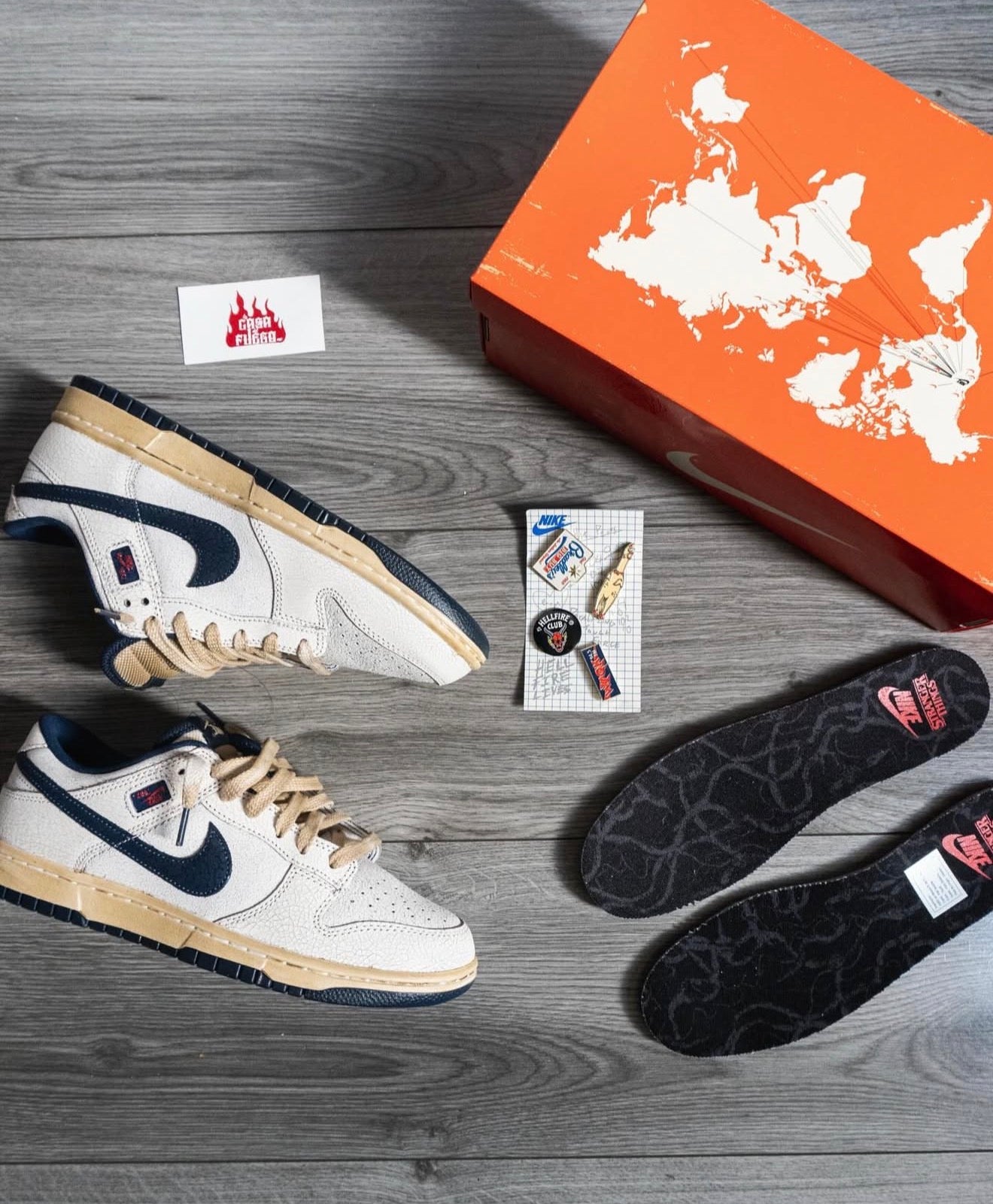 Dunk Low Stranger Things Phantom