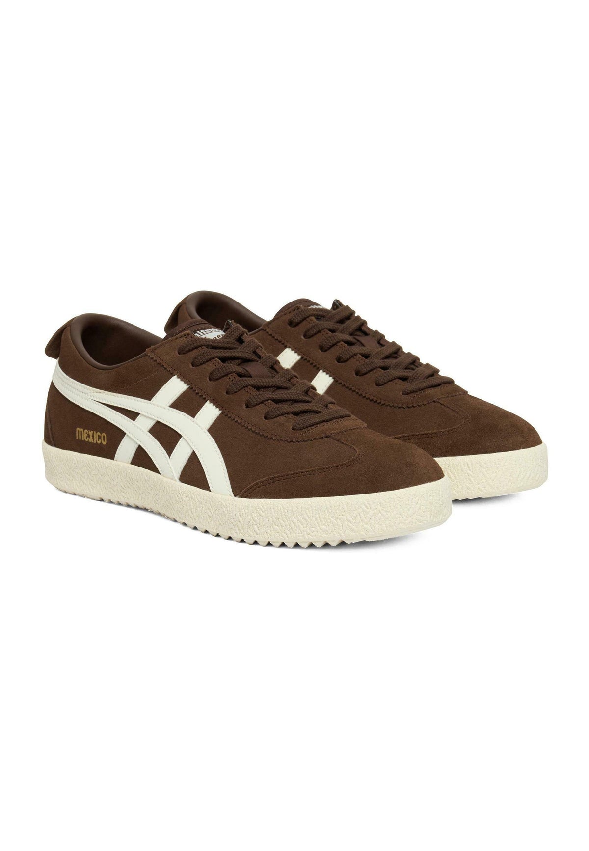 Mexico 66 Lace Up Delegation Dark Brown Cream
