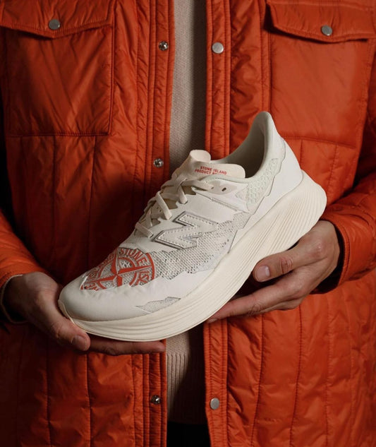 Stone Island Tokyo Design Studio x New Balance FuelCell RC Elite V2 'Angora Mars Red'