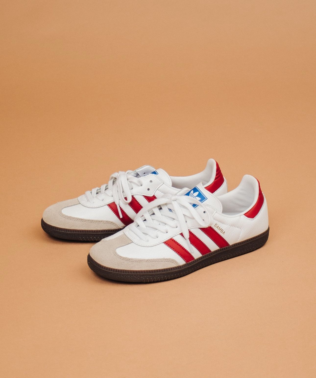 Samba Trainers “ White Red “