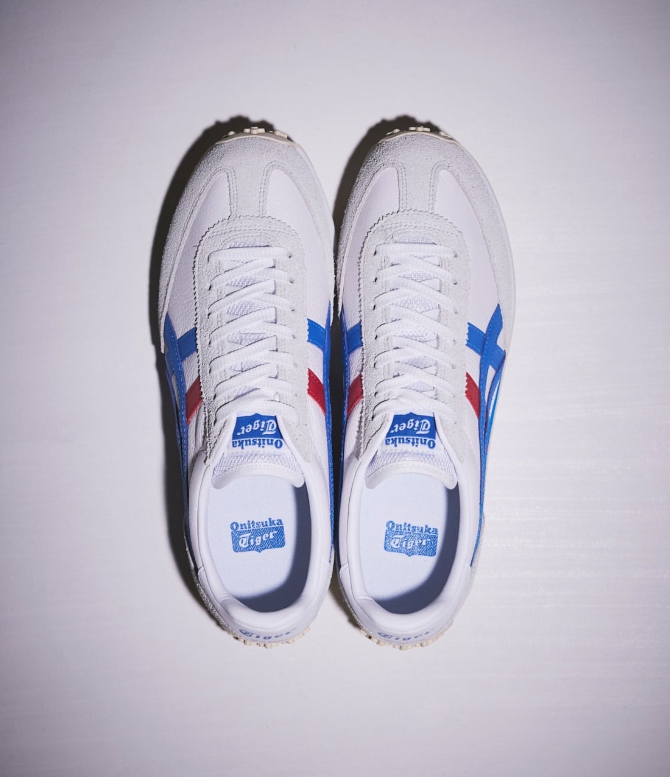 EDR 78 Lace Up White Directoire Blue Red