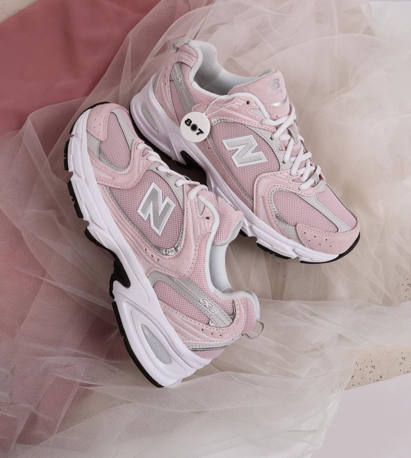 WMNs New Balance 530 Stone Pink