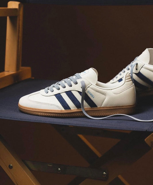 WMNs Samba Off White Dark Blue