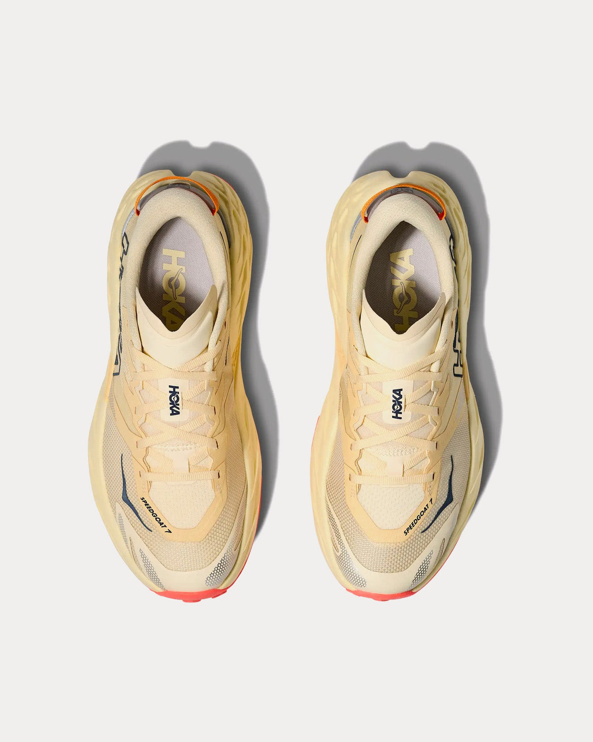 Hoka One One Speedgoat 7 Vintage Yellow Neon Flame
