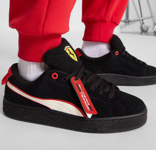 Puma Suede XL Hero Scuderia Ferrari Black Warm White