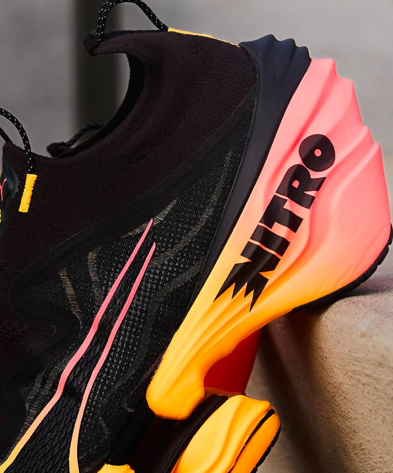 Puma Fast-RB Nitro Elite Black Sun Stream