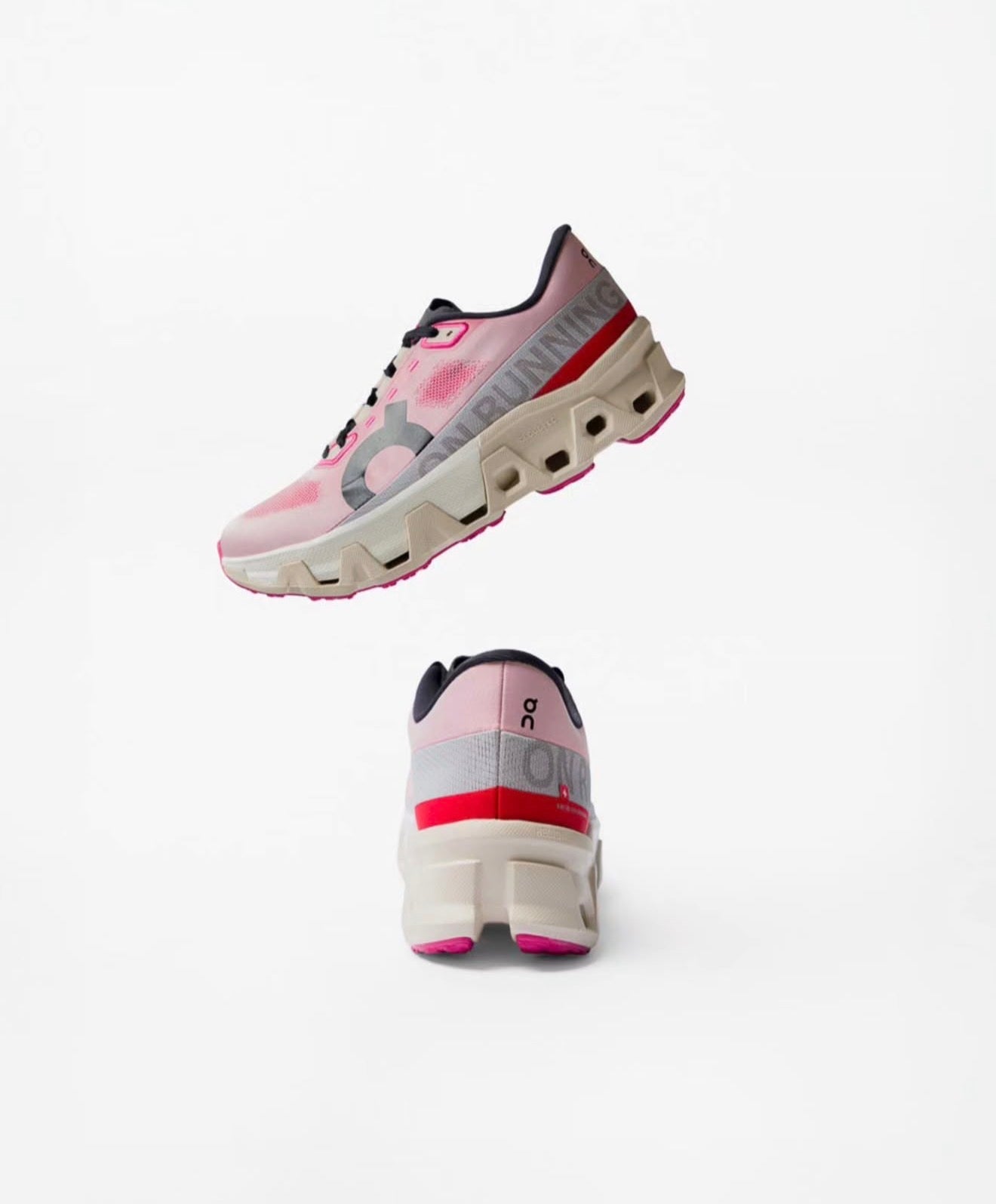 On Running Cloudmonster Hyper Red Cream