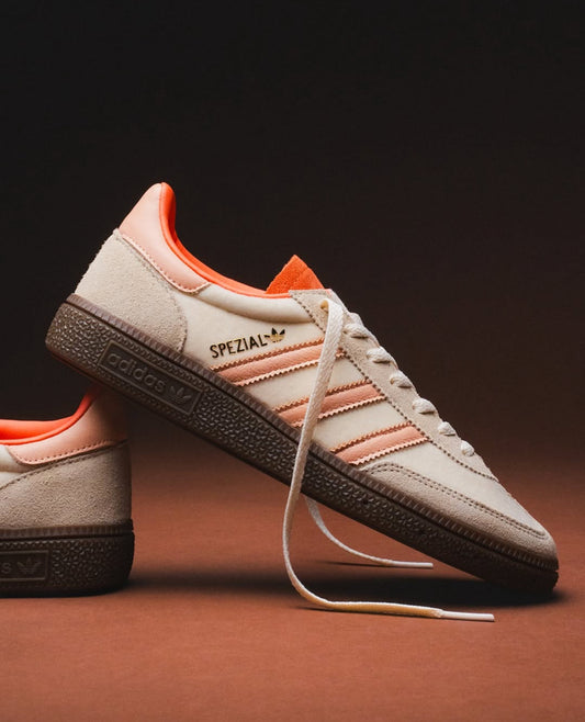 WMNs Handball Spezial Cream White Coral Velvet