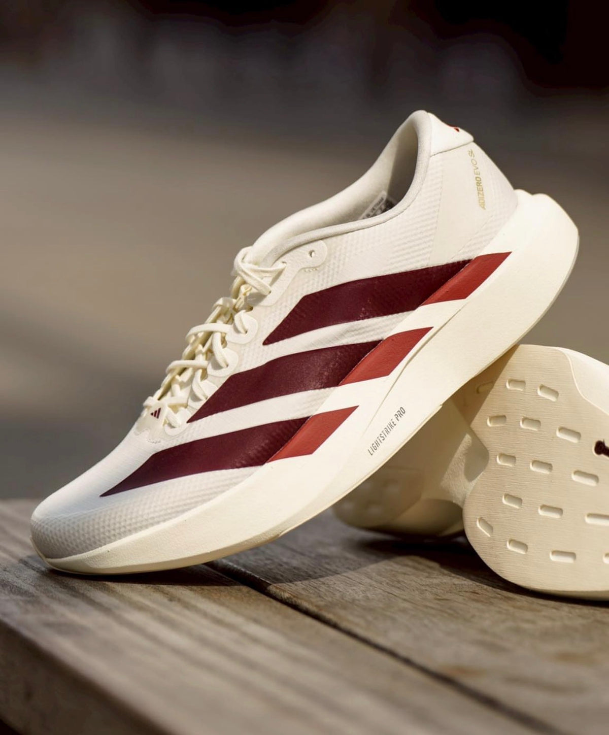 Adizero Evo SL Cream Maroon