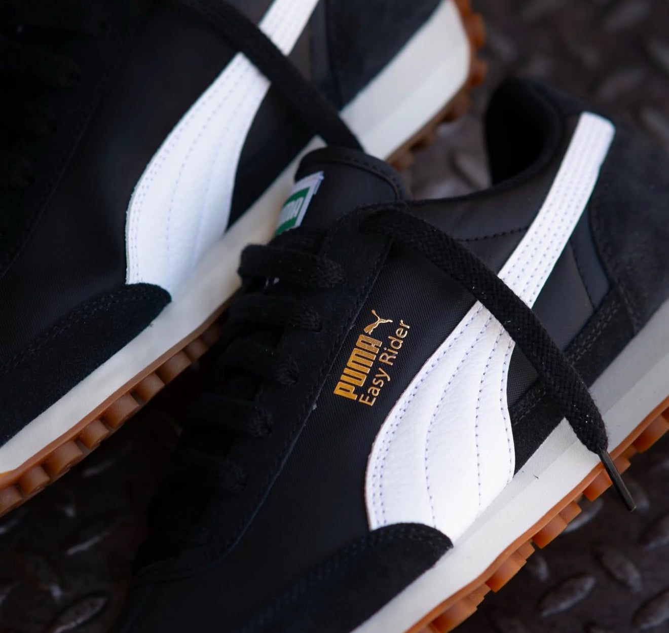 Puma Easy Rider Black White