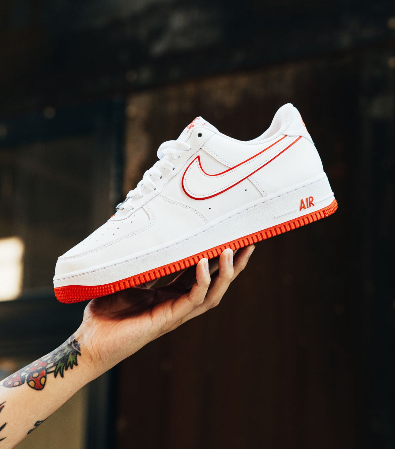 Airforce 1 Low “ White Picante Red “