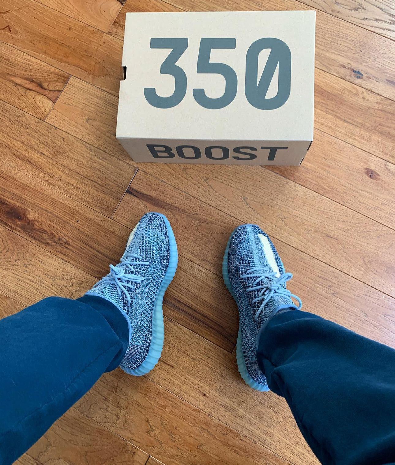 Yeezy Boost 350 V2 “ Ash Blue ”