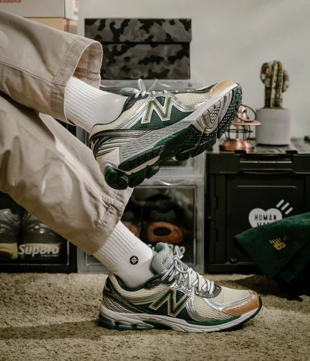 New Balance 860v2 Aime Leon Dore Green