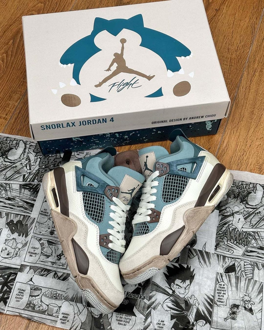 Air Jordan 4 “ Snorlax “