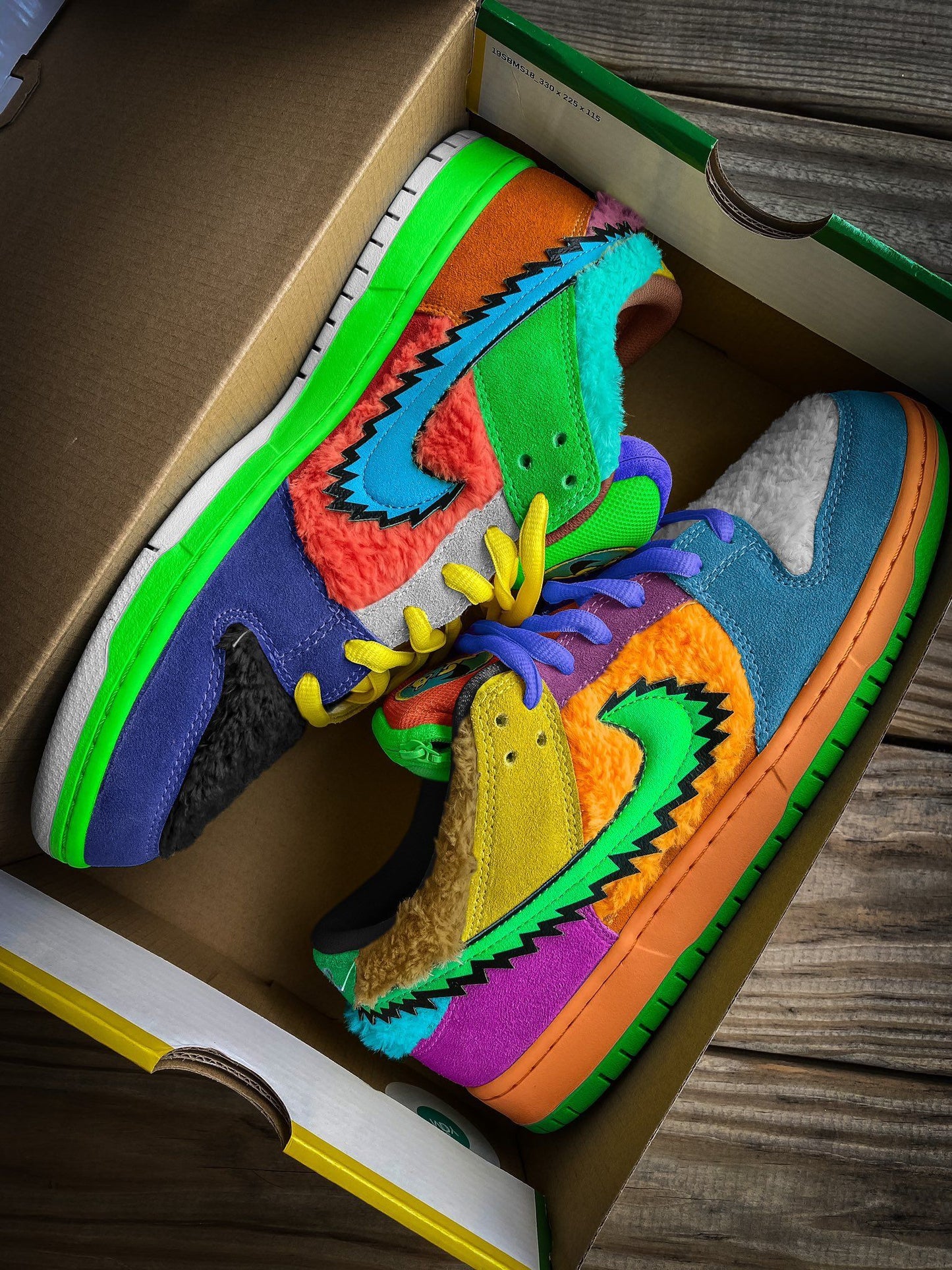 Custom Dunk X Grateful Dead “ What The “