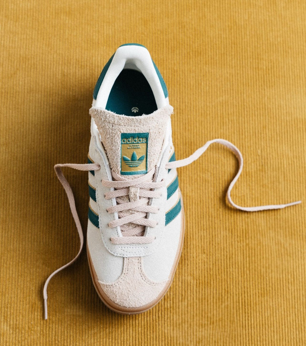 WMNs Gazelle Bold Cream Collegiate Green