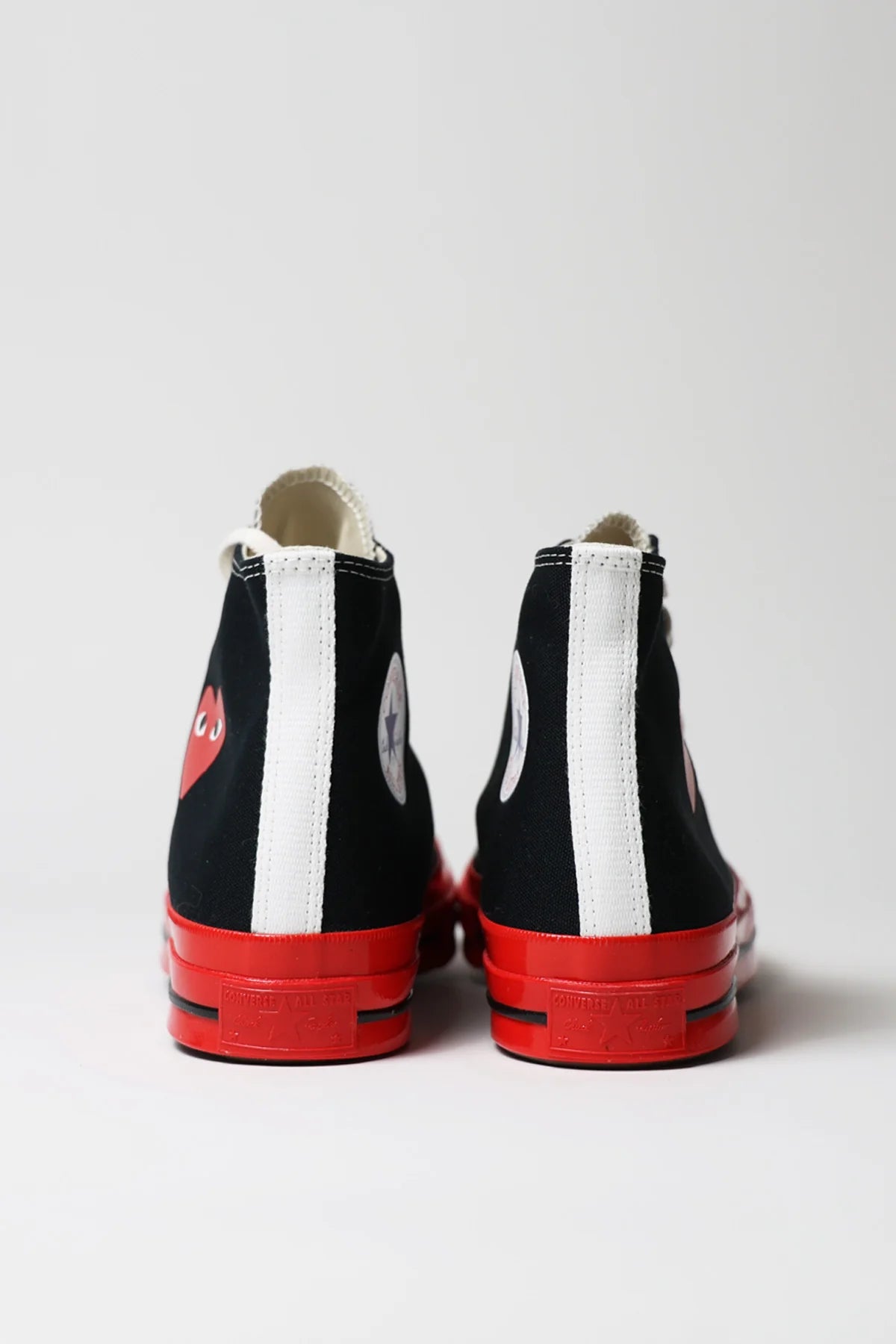 Converse Chuck Taylor All Star 70 Hi Comme des Garcons PLAY Black Red Midsole