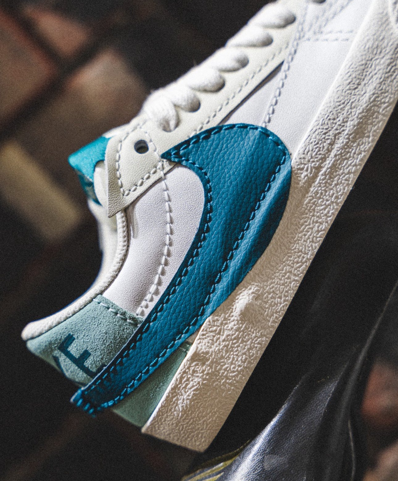 Blazer Low Jumbo “ White Geode Green “