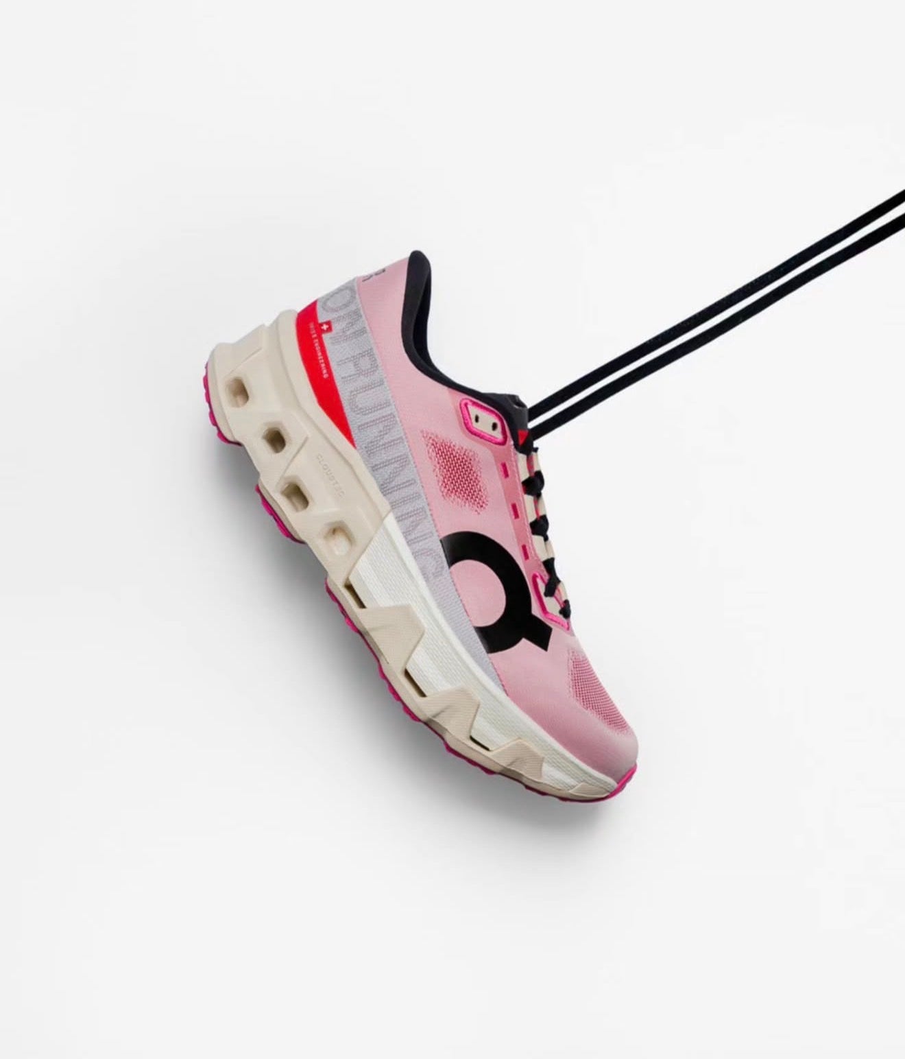 On Running Cloudmonster Hyper Red Cream