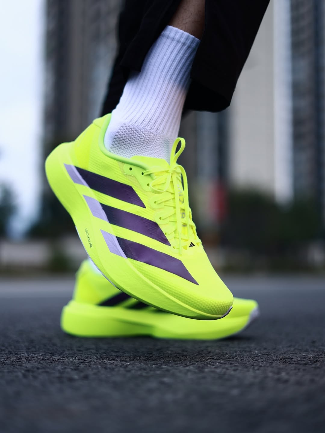 Adizero Evo SL Solar Yellow Plum
