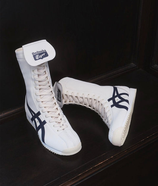 WMNs Mexico 66 Boots Boxing Cream Peacoat