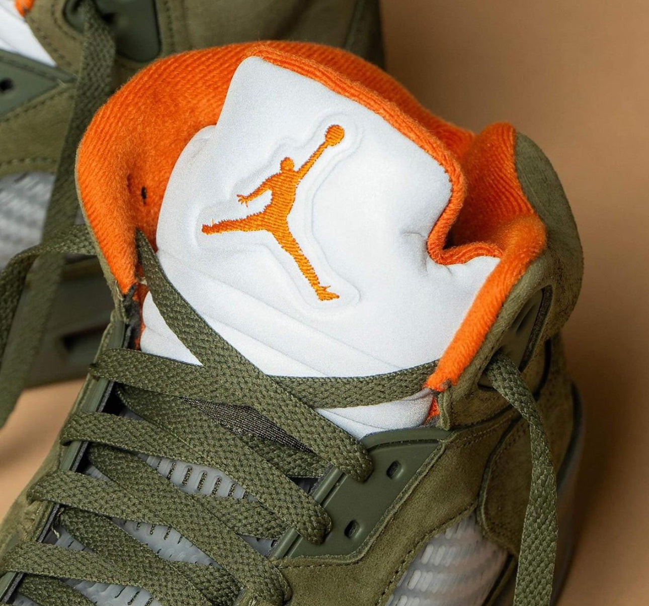 Air Jordan 5 “ Olive “