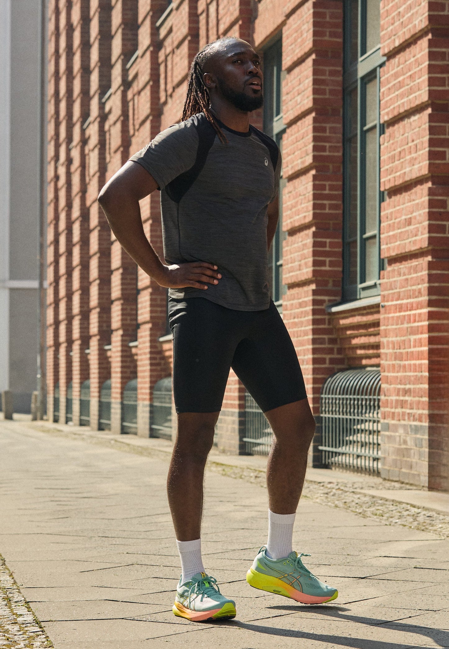 Gel-Kayano 31 Paris Light Celadon Safety Yellow