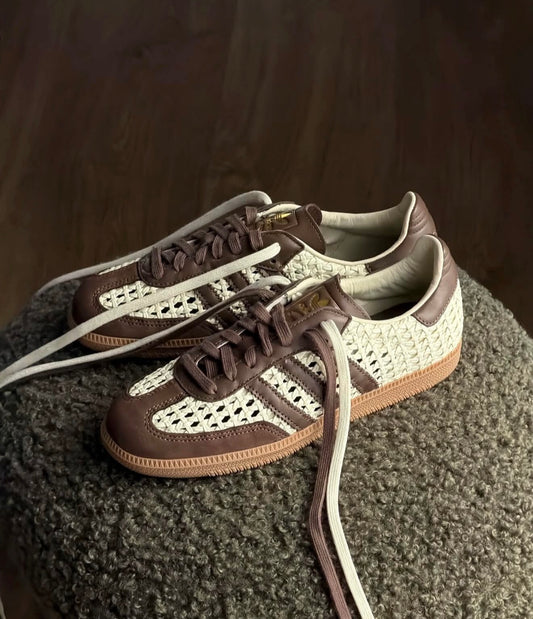 Samba OG Basketweave Cream White Earth Strata
