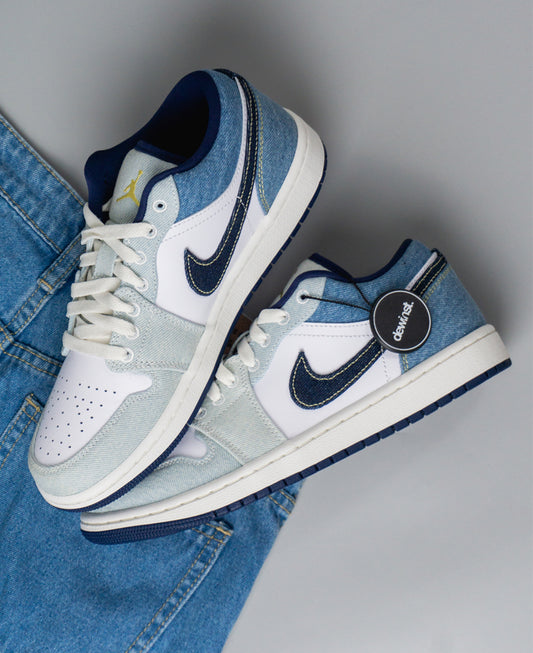 Air Jordan 1 Low SE Denim Star Blue