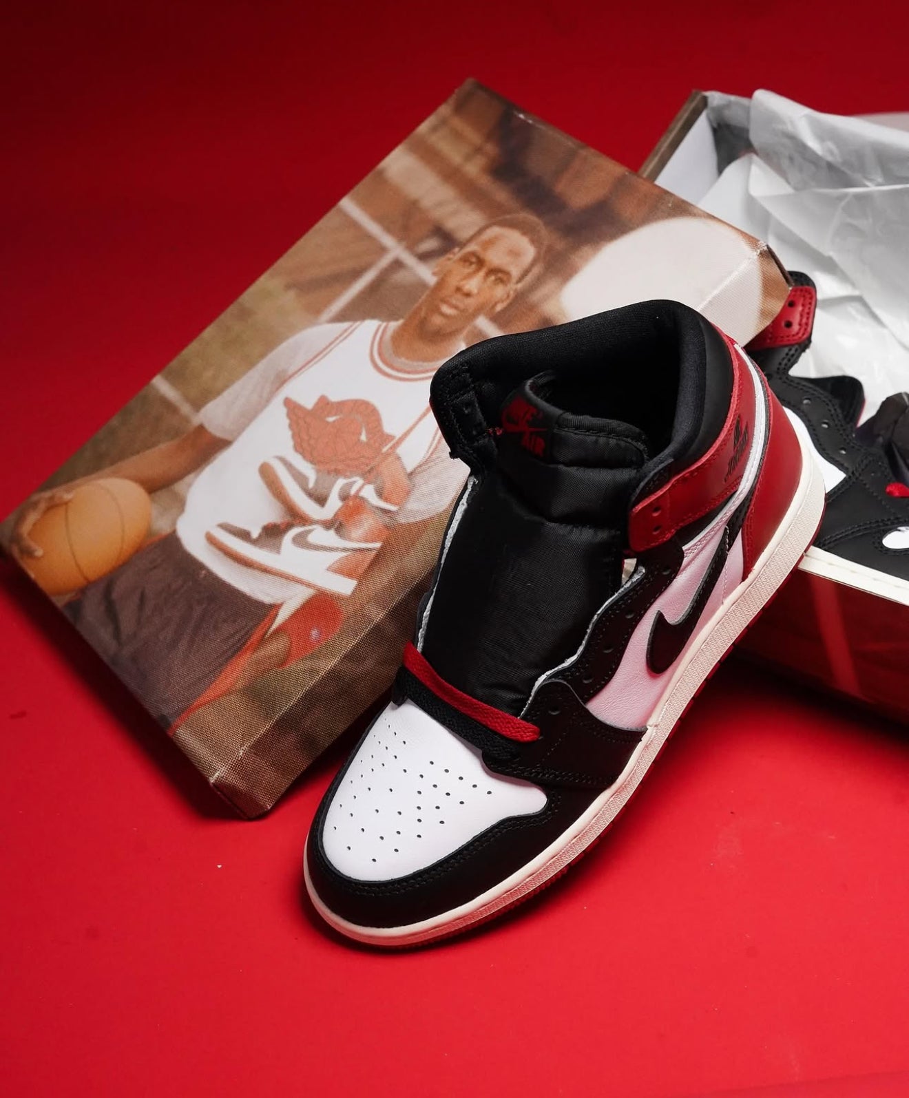 Air Jordan 1 High Retro Bred Toe Reimagined
