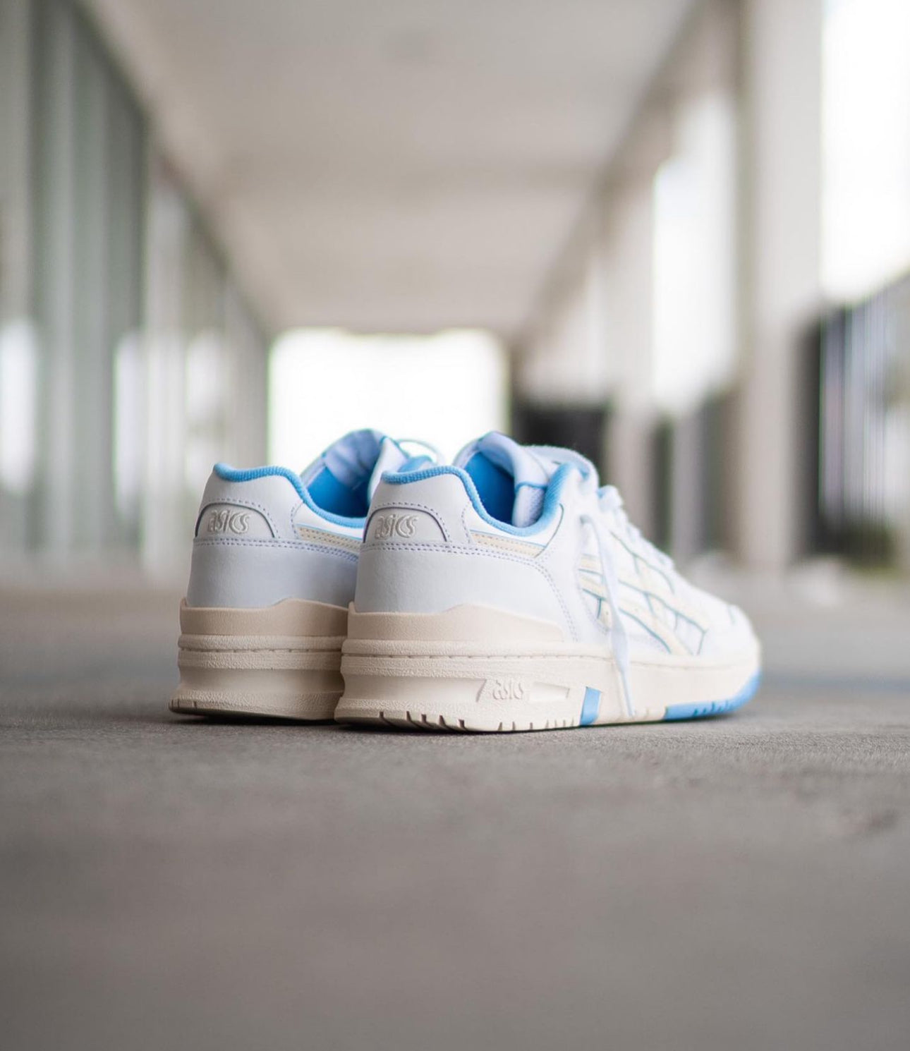 Asics EX89 “ Cream / Powder Blue “