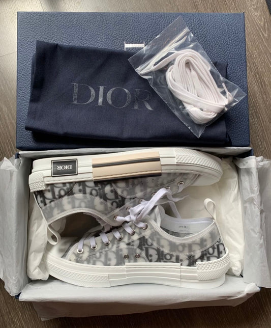 Dior B23 Low Top Oblique Sneakers