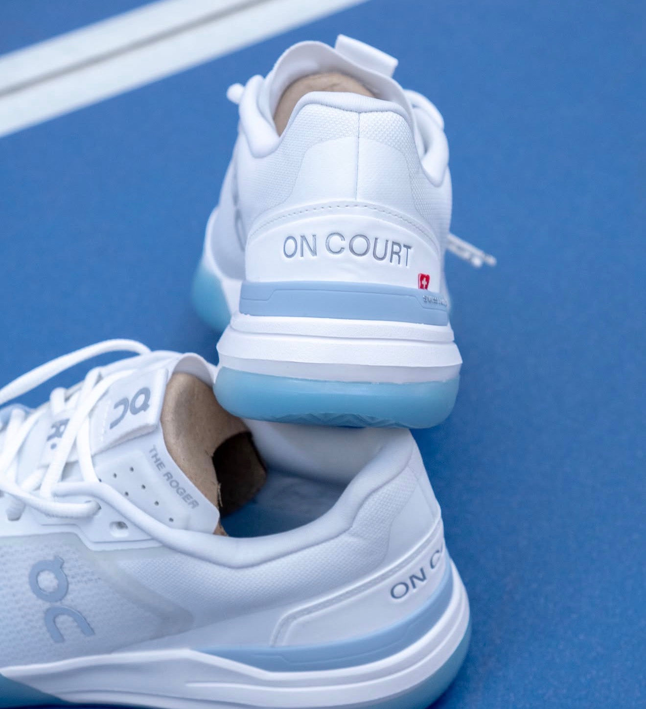 On The Roger Advantage Pro White Chambray