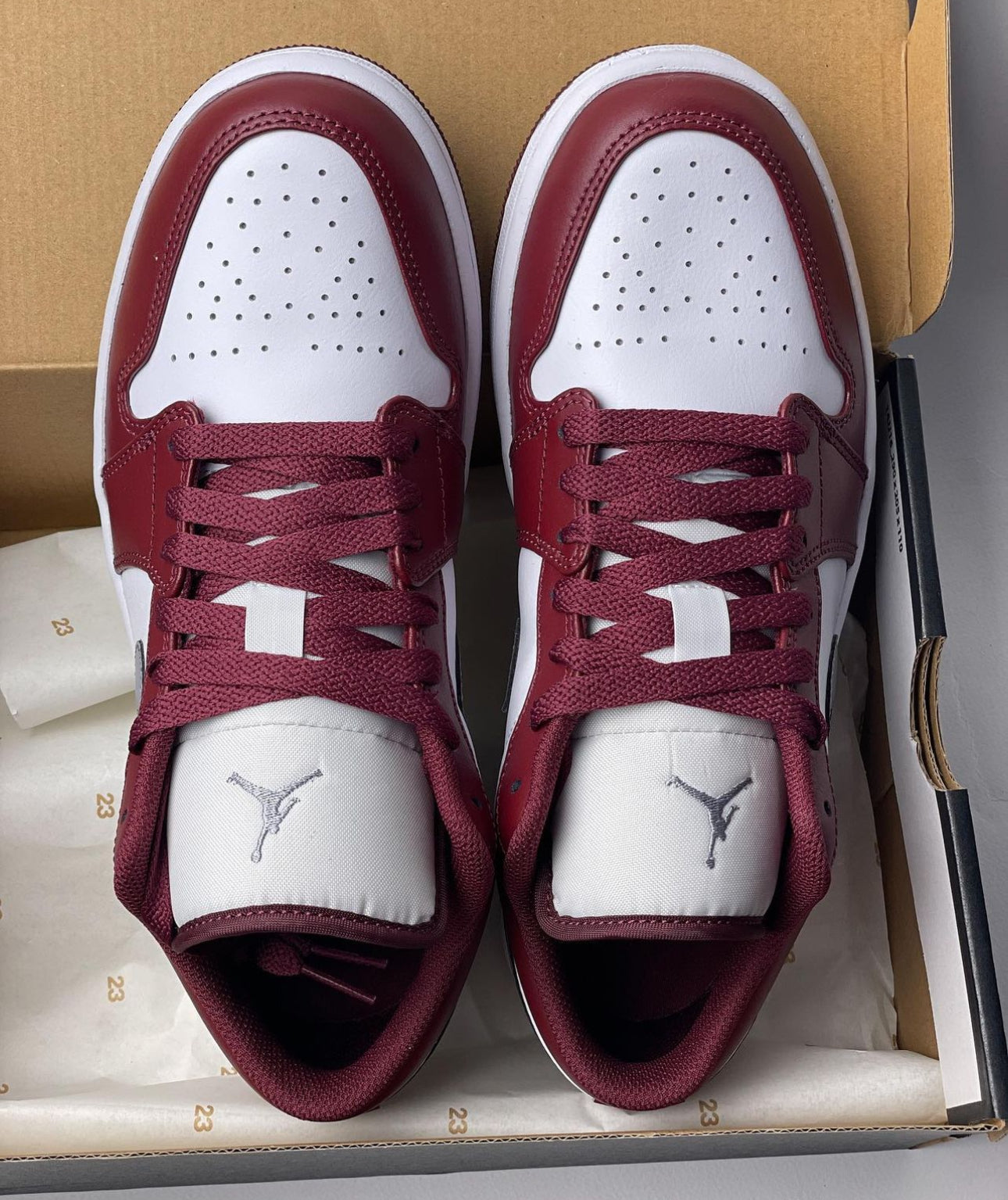 Air Jordan 1 Low “ Bordeaux “