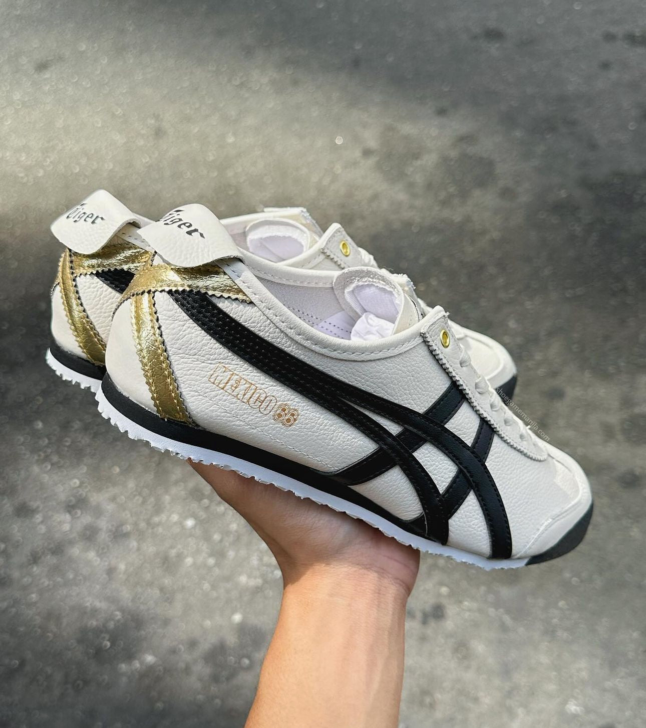 Onitsuka Tiger Mexico 66 Cream Black Gold