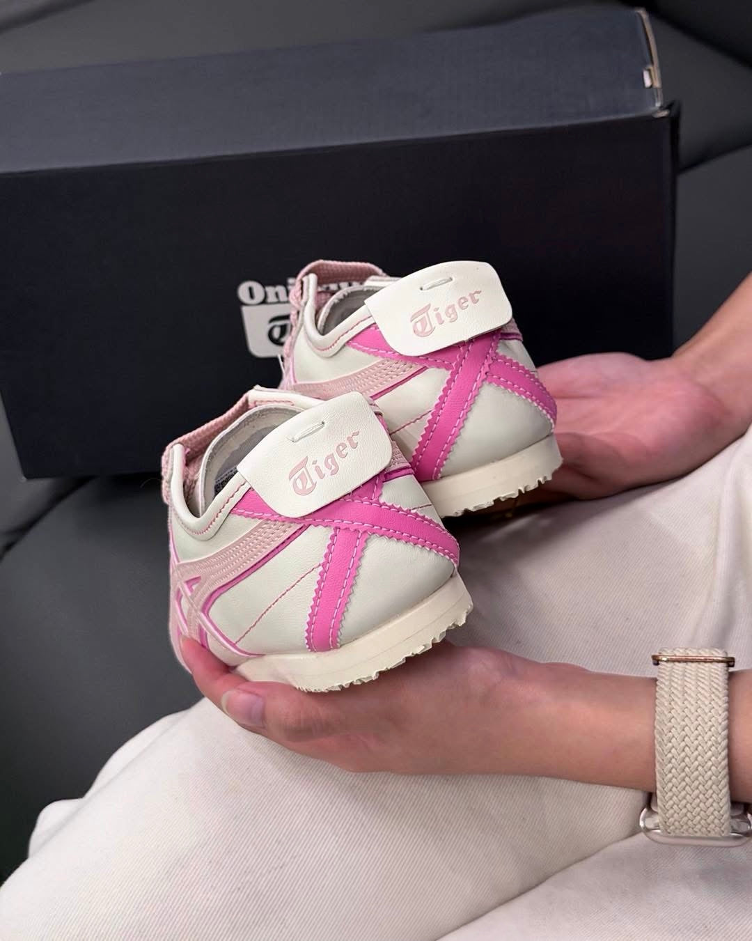 WMNs Mexico 66 Lace Up Pink