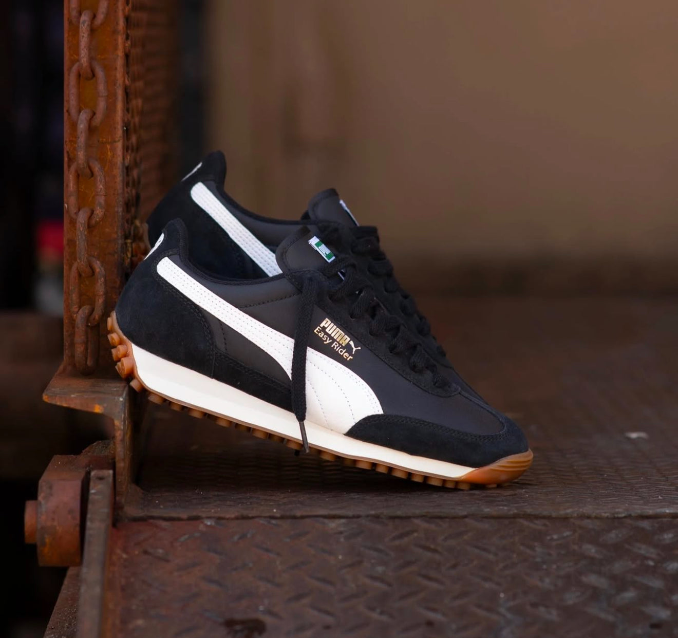 Puma Easy Rider Black White