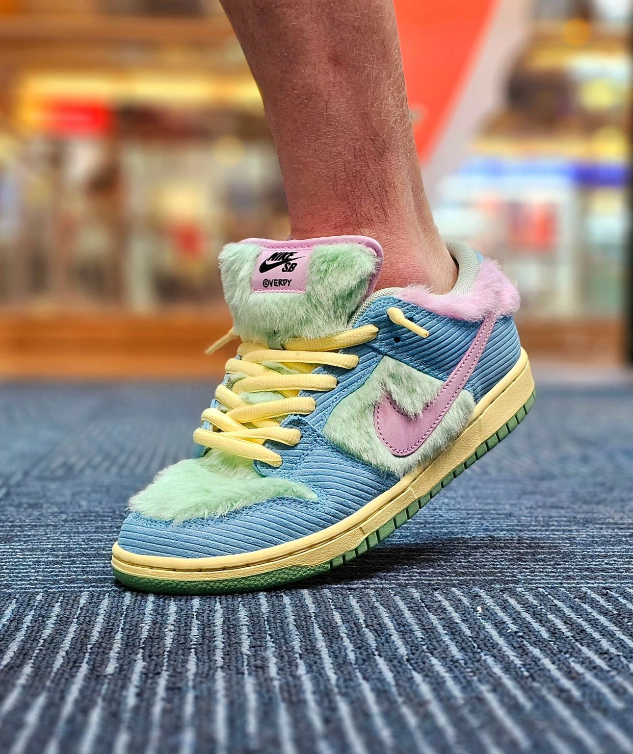 The Verdy x SB Dunk Low Vesty