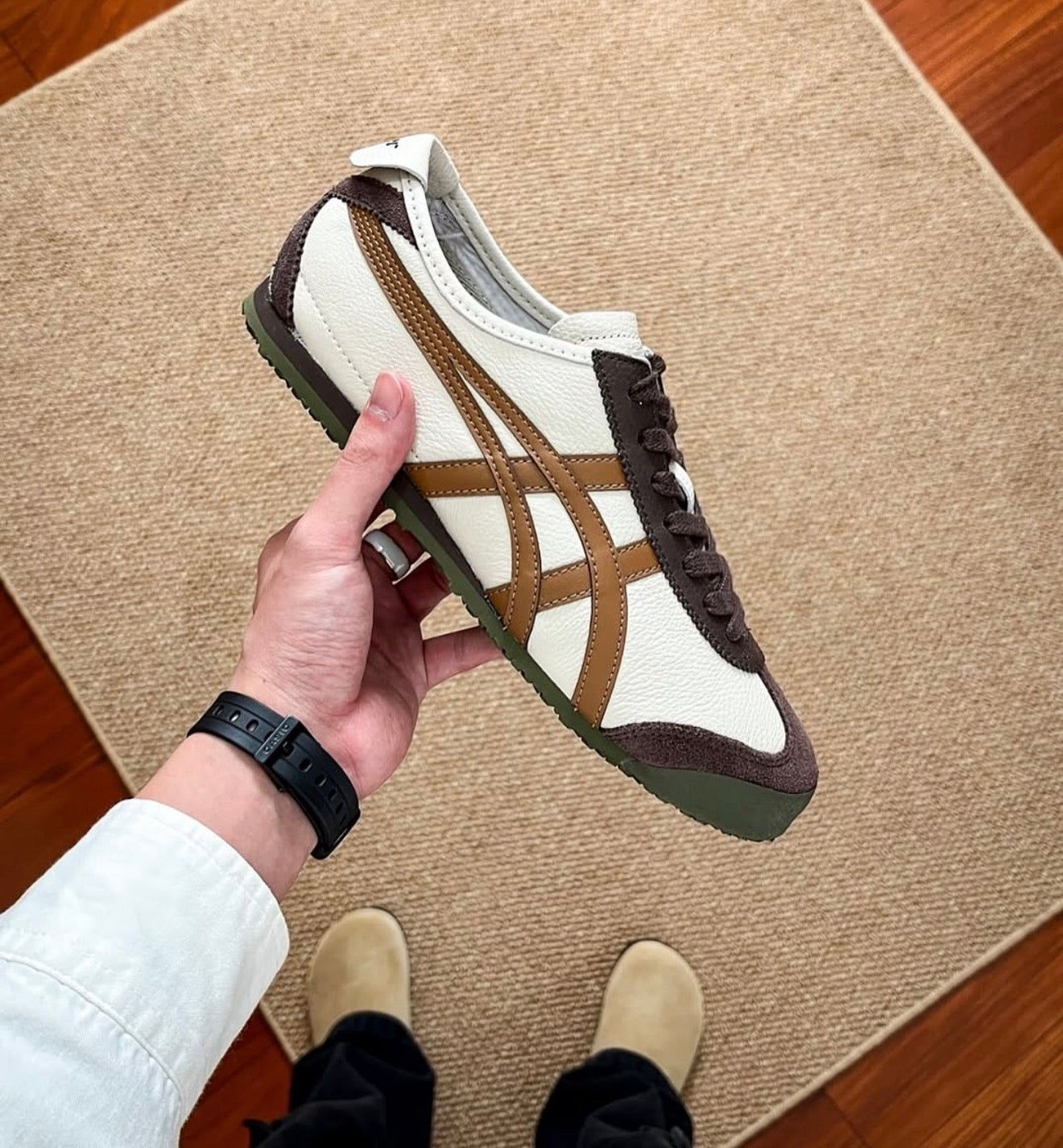 Mexico 66 Lace Up Oatmeal Brown