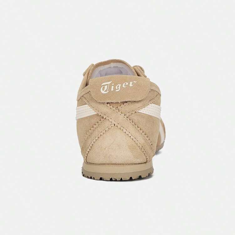 Mexico 66 Lace Up Suede Sand White