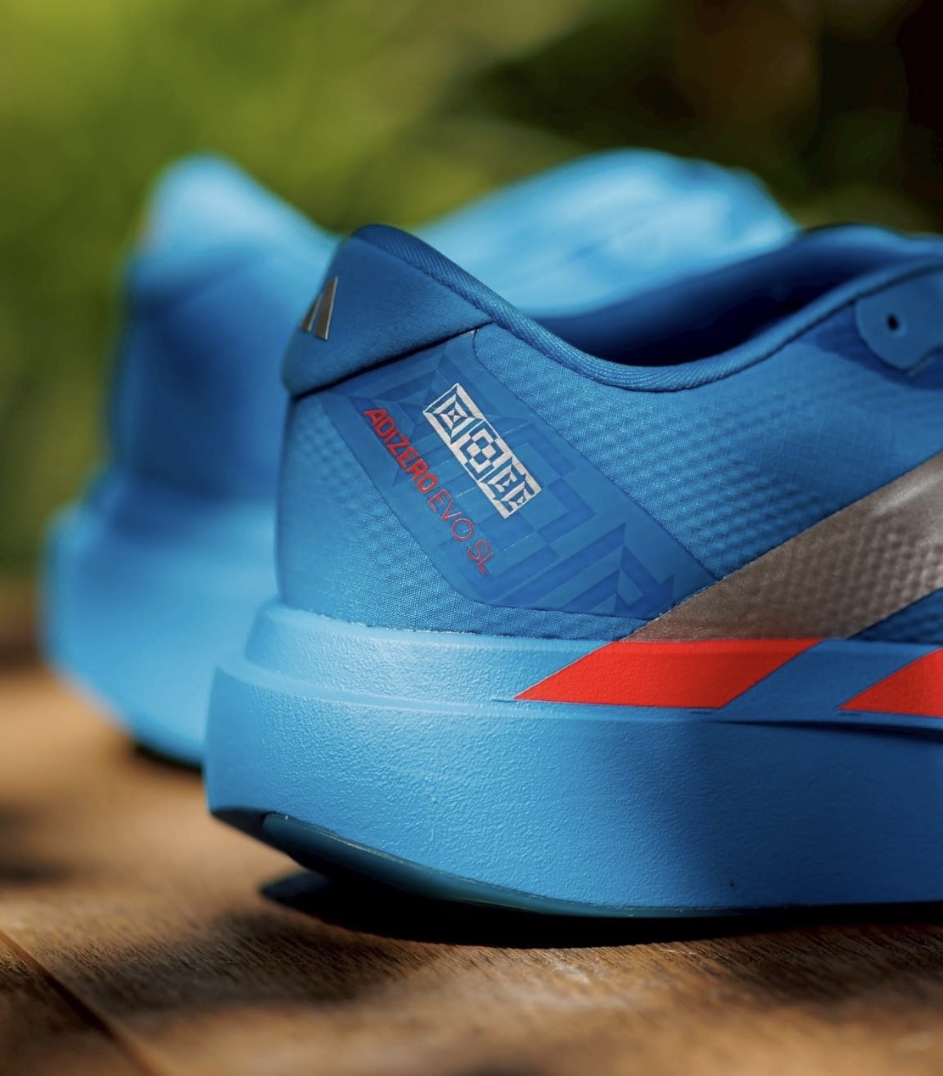 Adizero Evo SL Solar Blue Silver Metallic