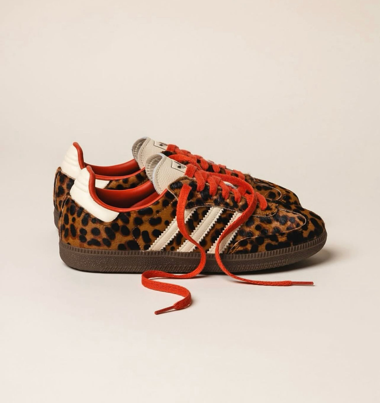 Samba OG Preloved Red Leopard