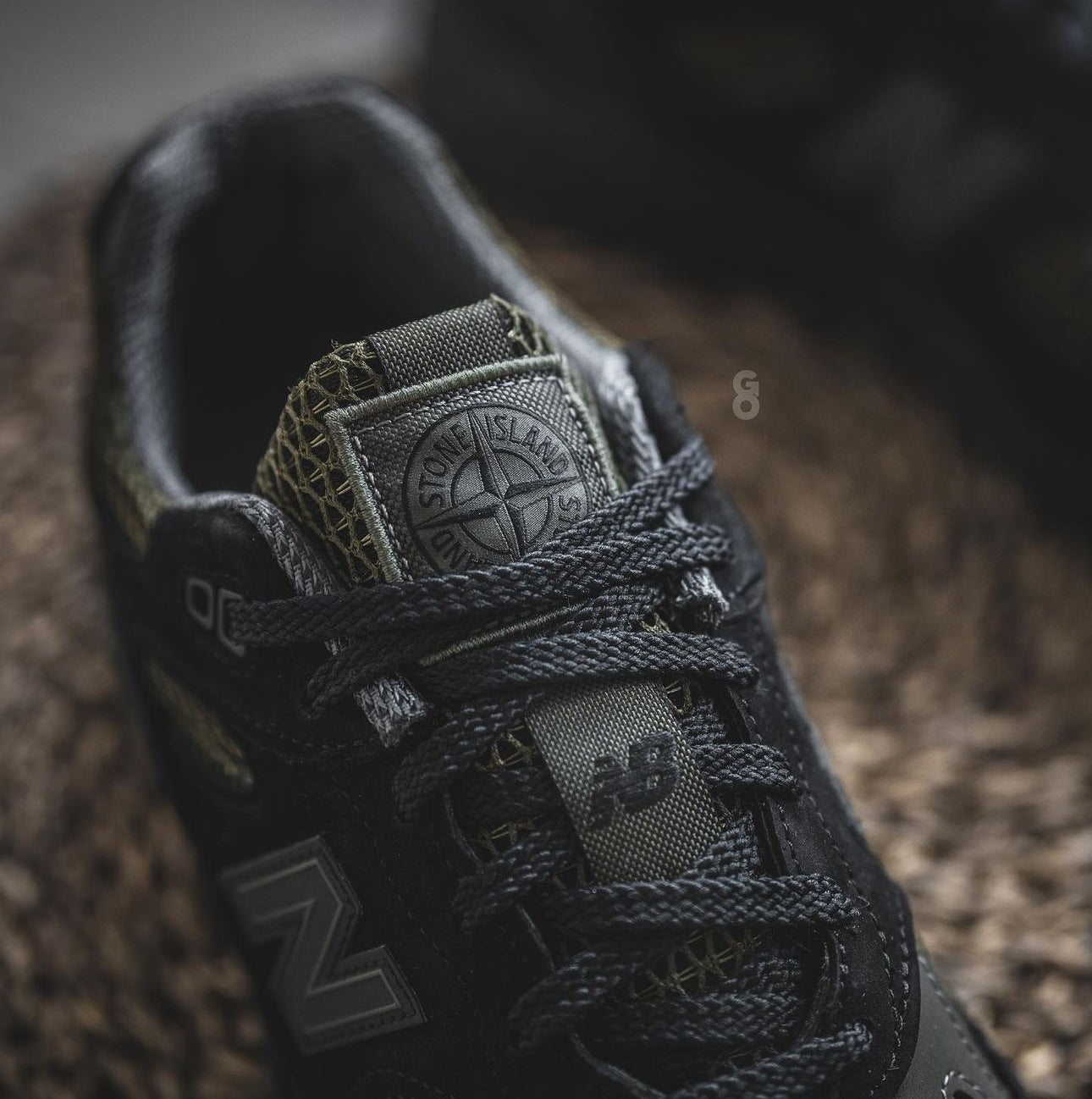 New Balance 991v2 MiUK Stone Island Black