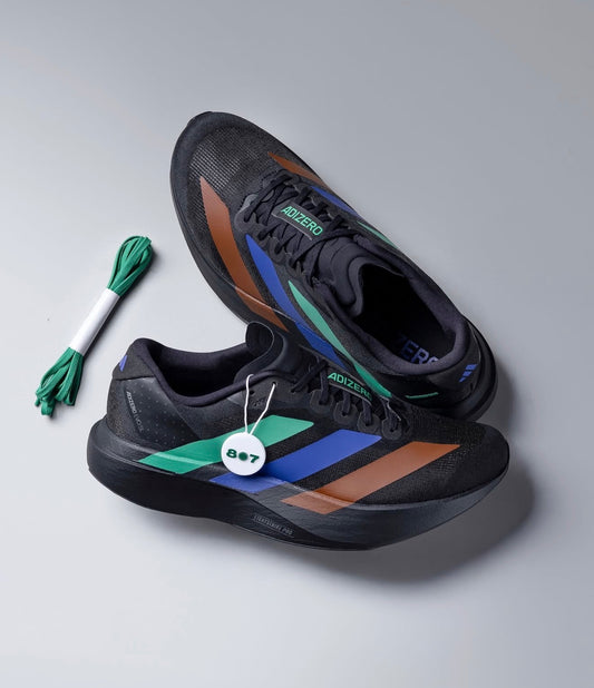 Adizero Evo SL Pharrell Humanrace Black Green Blue